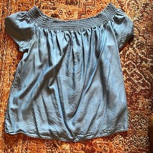Old navy lightweight chambray top